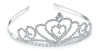 Picture of Lovelyshop Rhinestone Crystal Tiara-Wedding Bridal Prom Birthday Pegeant Prinecess Crown (Heart
