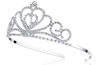 Picture of Lovelyshop Rhinestone Crystal Tiara-Wedding Bridal Prom Birthday Pegeant Prinecess Crown (Heart