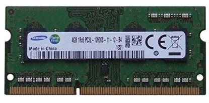 Picture of Samsung original 4GB, 204-pin SODIMM, DDR3 PC3L-12800, ram memory module for laptop ( M471B5173QH0-YK0 )