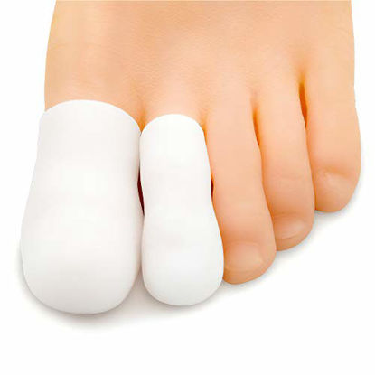 Picture of Bukihome 12 PCS Toe Protectors, Silicone Toe Caps to Cushion Toe Blister, Corn, Callus, Great for Running, Walking, Stop Toe Pain