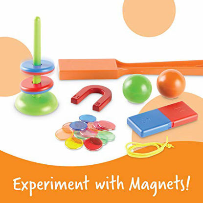 Picture of Learning Resources STEM Explorers - Magnet Movers, Develops Critical Thinking Skills, STEM Certified Toys, Educational Preschool Toys, 39 Pieces, Ages 5+