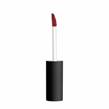 Picture of NYX PROFESSIONAL MAKEUP Soft Matte Metallic Lip Cream, Liquid Lipstick - Budapest (Deep Mauve With Red Undertone)
