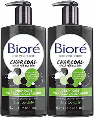 Picture of Biore Deep Pore Charcoal Cleanser, 6.77 fl oz - 2pc
