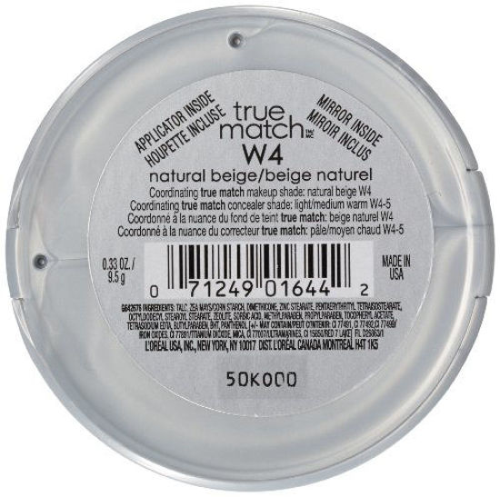 Picture of L'Oreal Paris True Match Super-Blendable Powder, Natural Beige, 0.33 oz.