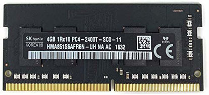 Picture of Hynix 4GB PC4-19200 DDR4-2400MHz non-ECC Unbuffered CL17 260-Pin SoDimm Memory Module Mfr P/N HMA851S6AFR6N-UH