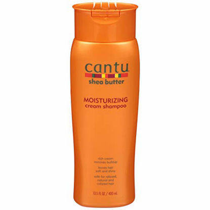 Picture of Cantu Moisturizing Cream Shampoo Ounce, Shea Butter, 13.5 Fl Oz