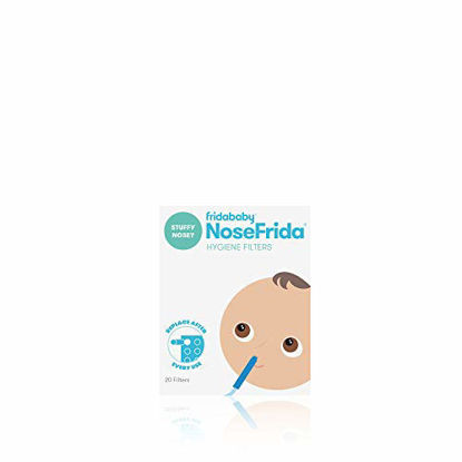 Picture of Baby Nasal Aspirator 20 Hygiene Filters for NoseFrida The Snotsucker by Frida Baby