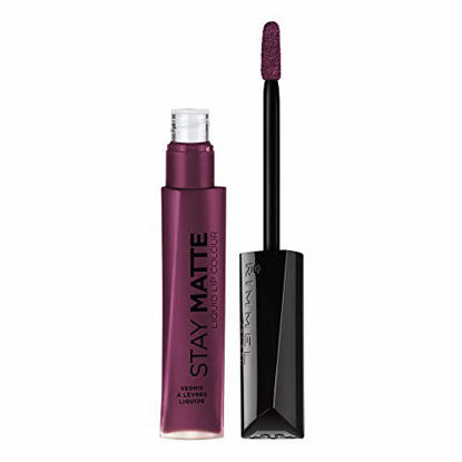 Picture of Rimmel Stay Matte Lip Liquid, Plum This Show, 0.21 Fl Oz (Pack of 1)