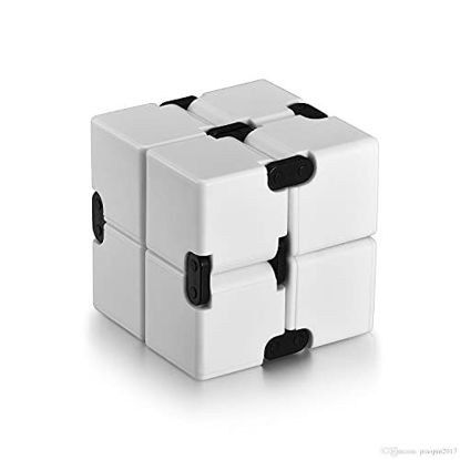 Picture of TOMLEON Infinity Cube Fidget Toy | Stress Relieving Fidgeting Game | Mini Gadget for Anxiety Relief and Kill Time