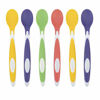 Picture of Dr. Brown's Soft-Tip Toddler Feeding Spoons, 6 Pack, Multi