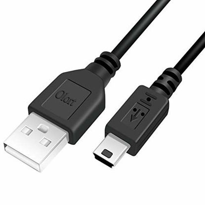 Picture of USB Power Charger Cable Compatible Calculators TI-84 Plus CE, TI-84 Plus C Silver Edition, TI 89 Titanium/TI Nspire CX, TI Nspire CX CAS Graphing Calculators Charging Cord