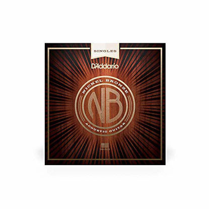Picture of D'Addario NB029 Nickel Bronze Wound Acoustic Guitar Single String