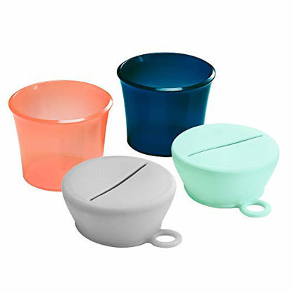 Picture of Boon SNUG Snack Cups and Lids, Multi (Set of 2)