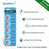 Picture of 5-Year Warranty CELEWELL CR1220 3V Lithium Battery 40mAh for Fairy Pearls/LED Light/Bracelet/Flashlight/Clock (5-Pack)