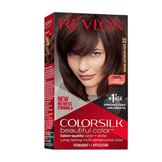 GetUSCart Colorsilk Beautiful Color Permanent Hair Color, LongLasting