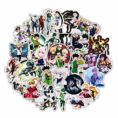 Picture of 100pcs Hunter × Hunter Stickers Pack Anime Sticker Waterproof and Doodle Stickers for Kids Teens Adults (100pcs Hunter × Hunter)
