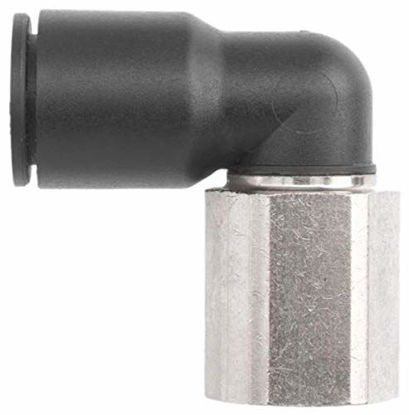 Picture of Brennan PCNY2502-02-02 PBT Push-to-Connect Tube Fitting, 90 Degree Elbow, 1/8" Tube OD x 1/8" NPT Female