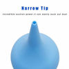 Picture of (90ml) Rubber Suction Ear Syringe, Hand Bulb Syringe Ear Washing Squeeze Bulb-Blue