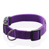 Picture of Adjustable Nylon Dog Collar, Durable pet Collar 1 Inch 3/4 Inch 5/8 Inch Wide, for Large Medium Small Dogs (S( 5/8" x 11-16"), Purple)