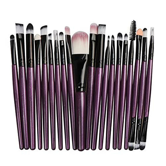 Picture of Makeup Brushes 20pcs Proffesional Cosmetics for Face Makeup Brush Set Powder Concealer Eyeshadow Eyebrow Lip Brush Beauty Tools Makeup Brushes