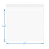 Picture of 200 PCS 1.5" x 1.5" Thick 2.4 Mil Small Clear Zip Poly Bags Plastic Reclosable Zip Seal Lock Bags Necklace Ring Coin Beads Jewelry Pill Zipper Bag