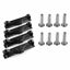 Picture of DGZZI CPU Fan Retainer Bracket 4PCS Black CPU Fan Support Bracket for AM4