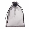 Picture of Tendwarm 50 PCS Sheer Organza Bags 5x7 Inches Wedding Favor Bags with Drawstring Mesh Candy Bags Jewelry Pouches
