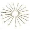 Picture of Dofash Wavy Blonde Bobby Pins on Card 5CM/2INHairpins Decorative Hair Accessories for Women - 60 Count