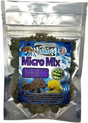 Picture of Micro Mix - Sinking Blended Diet for Snails, Shrimp & Bottom Feeding Fish (1.5 oz (42.5g))