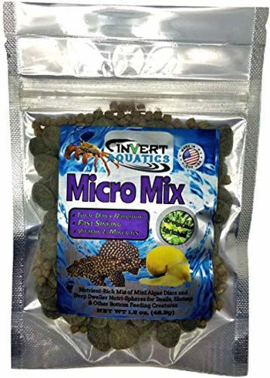 Picture of Micro Mix - Sinking Blended Diet for Snails, Shrimp & Bottom Feeding Fish (1.5 oz (42.5g))