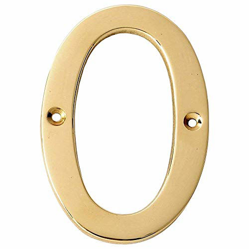 GetUSCart- Motif Collection Premium 4-Inch Solid Brass Finish House ...