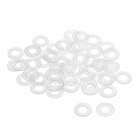 15-Pack Silicone Flat Washers - 19mm OD, 10mm ID, 3mm Thickness | Sealing Gaskets For Faucets, Pipes, Hoses | Leak-Proof, Durable, Heat Resistant