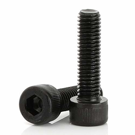 Picture of M3 x 8mm Socket Head Cap Screws, Grade 12.9 Alloy Steel Black Oxide, Allen Socket Drive, Full Thread, 50 PCS