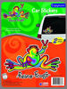 Picture of Enjoy It Peace Frogs Multi-Color Peace Frogs Car Sticker, Outdoor Rated Vinyl Sticker Decal for Windows, Bumpers, Laptops or Crafts, 2 Pieces