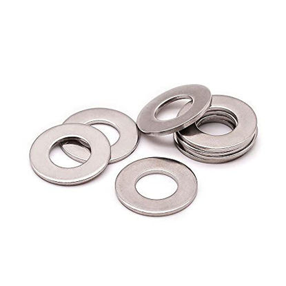 Picture of 5/16" ID Stainless Steel Flat Washers 50 of Pack