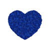 Picture of Neo LOONS 1000 Pcs Artificial Silk Rose Petals Decoration Wedding Party Color Sapphire Blue