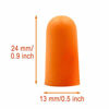 Picture of Quality Foam Earplugs 50 Pair- 32dB Noise Cancelling Sound Blocking Soft Ear Plugs for Sleeping Travel Loud Music Concert Shooting Hunting Study Work Construction Safety Hearing Protection Orange