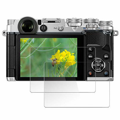 Picture of Macolink Tempered Glass Screen Protector for Olympus PEN-F, OM-D E-M1, E-M1 Mark II III, E-M10, E-M10 Mark II III, E-M5 Mark II, E-P5 E-PL9 E-PL8 E-PL7 (2 Pack)