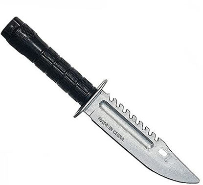 Picture of Z-ONE Plastic Dagger Not Sharp Halloween Props Safety Won't Hurt Fake Knife 9 Inch
