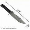 Picture of Z-ONE Plastic Dagger Not Sharp Halloween Props Safety Won't Hurt Fake Knife 9 Inch