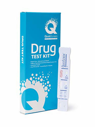 Picture of Phamatech Quickscreen MET 500 ng/mL Urine Dip Card Drug Testing - Pack of 5