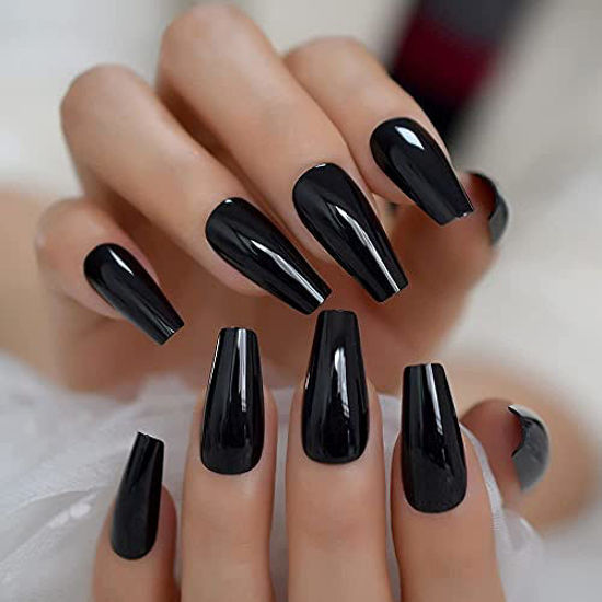 How I Shape My Nails! ~ Medium Length Tapered Square - YouTube
