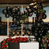 Picture of PartyWoo Black Balloons, 100 pcs Latex Balloons for Birthday Party, 10 inch Party Balloons, Helium Balloons, Wedding Balloons, Happy Birthday Balloons, Graduation Decorations, Party Decorations