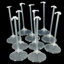 Picture of Qlychee 10pcs Transparent Stand Support for Dolls Mini Display Holder