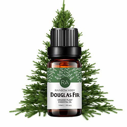Picture of Douglas Fir Essential Oil 100% Pure Oganic Plant Natrual Douglas Fir Oil for Diffuser Aromatherapy Message Hair Skin Care Sleep - 10ML