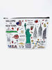 Picture of Girls & Women Large Fashion Cute New York Souvenir Zipper pouch Travel Cosmetic Bag Hand Bag Makeup Purse (JP-330133B)