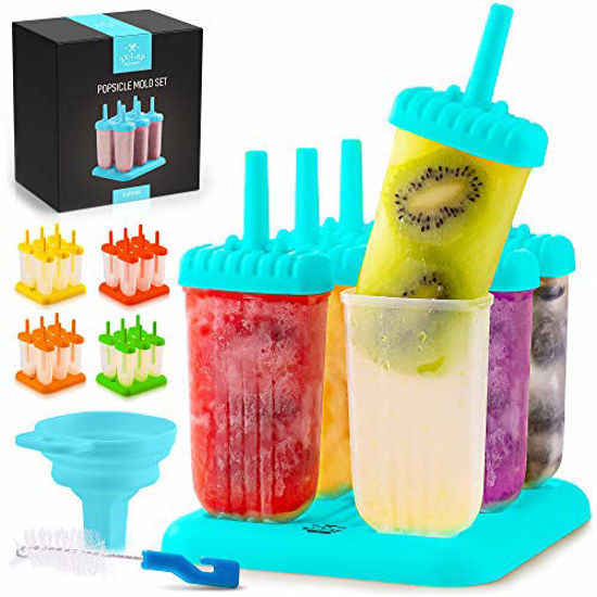 Popsicle Molds, Durable Silicon Ice Pop Molds, BPA Free Freeze Pop Mold &  Food Grade Material Made Ice Pop Bags, Hand-Held Small DIY Ice Cream Molds
