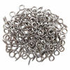 Picture of AxeSickle 1 inch Screw Eyes Metal Eye Hooks Small Eyelet Screws, 100 Pcs