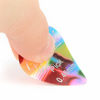Picture of 48 Pack Thin Guitar Picks, Mixed Colorful Celluloid Guitar Picks & Unique Guitar Gift for Acoustic Guitar, Bass and Electric Guitar (0.46mm)