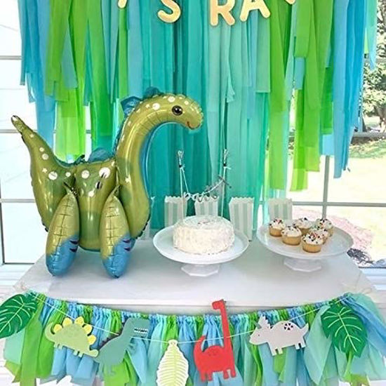 GetUSCart- PartyWoo Crepe Paper Streamers, 6 pcs 82ft Green Streamers Party  Decorations, Party Streamers, Birthday Streamers, Blue Streamers for  Birthday Party, Wedding Decorations, Birthday Decorations (Blue)